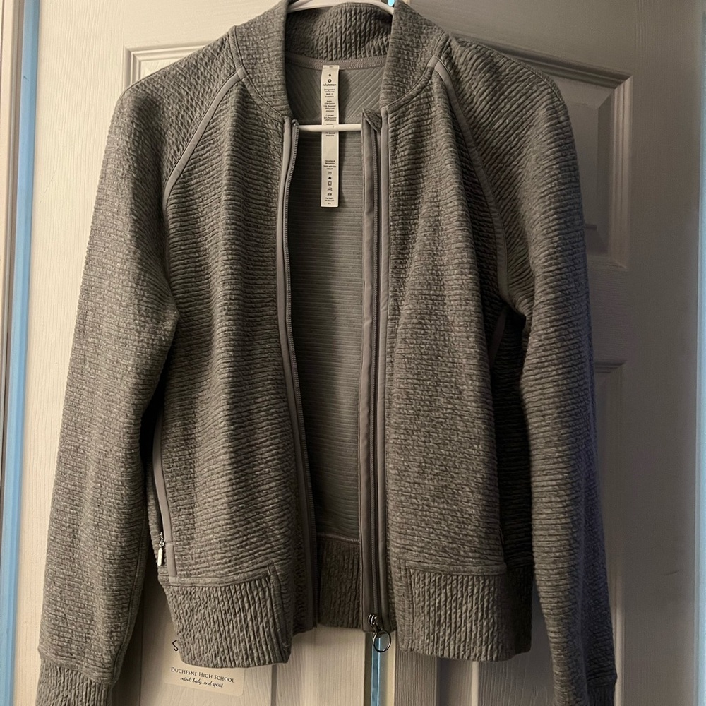 Grey lululemon jacket